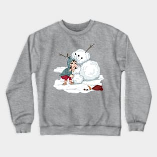 Snow Hazard Crewneck Sweatshirt